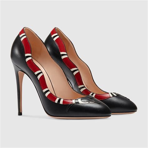 gucci snake pumps|gucci snakeskin shoes.